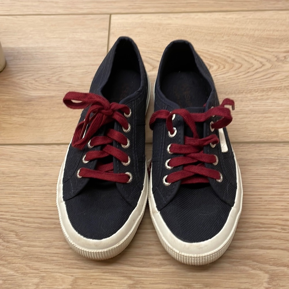 Superga x Sandro collab shoes